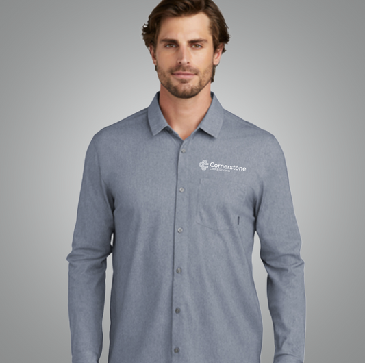 Extend Long Sleeve Button-Up