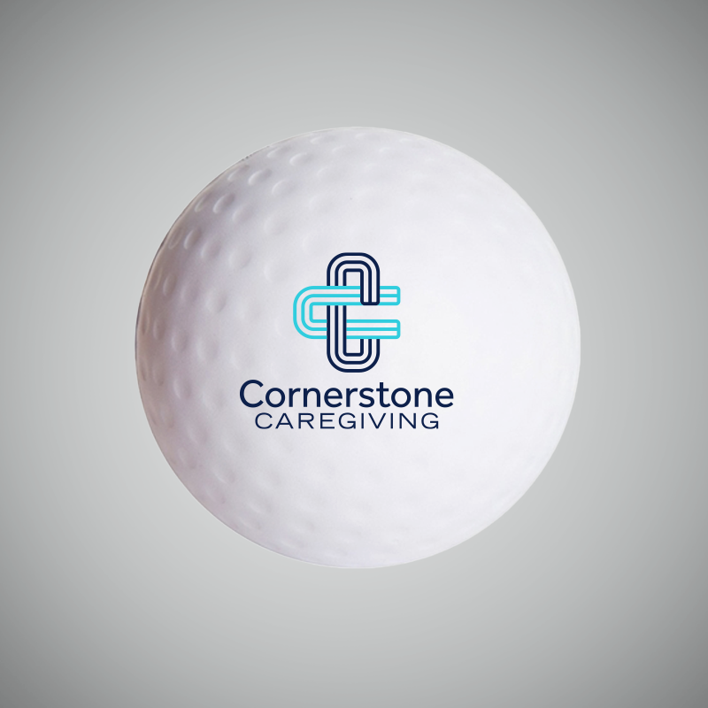 Golf Ball Stress Reliever (Box of 100)