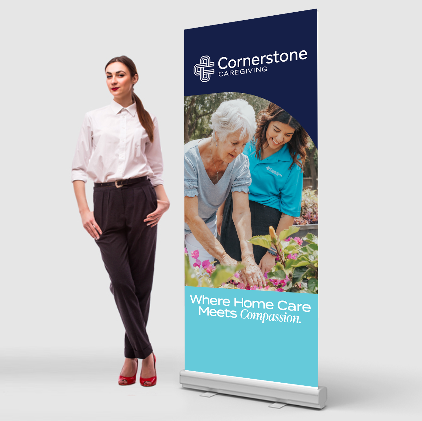 36" X 80" Retractable Banner (Qty 1)